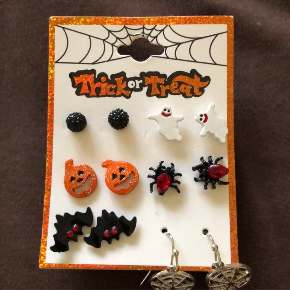 Halloween Themed Earrings Set